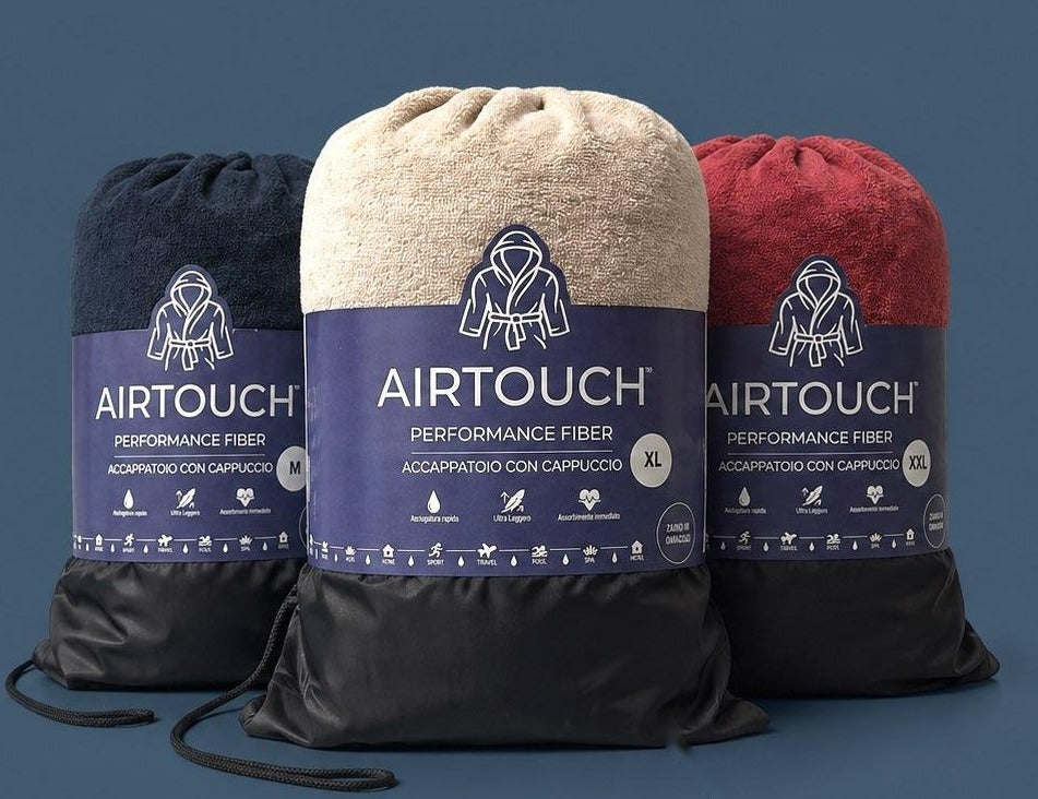 AirTouch Accappatoio Adulto + Sacca